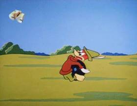 Screenshots from the 1963 Walter Lantz cartoon Robin Hoody Woody