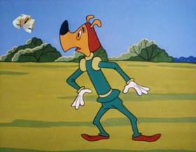 Screenshots from the 1963 Walter Lantz cartoon Robin Hoody Woody