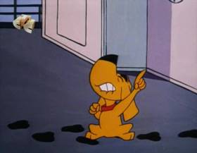 Screenshots from the 1963 Walter Lantz cartoon Stowaway Woody