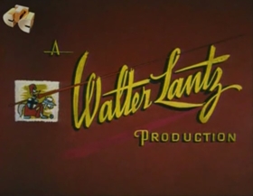 Screenshots from the 1963 Walter Lantz cartoon Coy Decoy