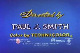 Screenshots from the 1963 Walter Lantz cartoon Goose in the Rough