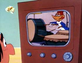 Screenshots from the 1963 Walter Lantz cartoon Tepee for Two