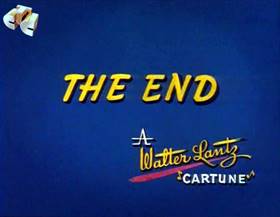 Screenshots from the 1963 Walter Lantz cartoon Tepee for Two