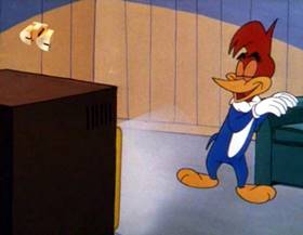 Screenshots from the 1963 Walter Lantz cartoon Tepee for Two