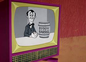 Screenshots from the 1963 Warner Bros. cartoon The Million Hare