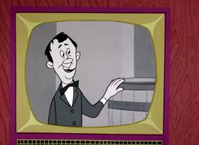 Screenshots from the 1963 Warner Bros. cartoon The Million Hare