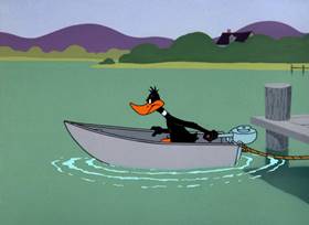 Screenshots from the 1963 Warner Bros. cartoon The Million Hare