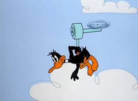 Screenshots from the 1963 Warner Bros. cartoon The Million Hare