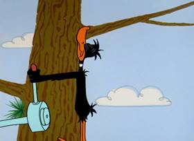 Screenshots from the 1963 Warner Bros. cartoon The Million Hare