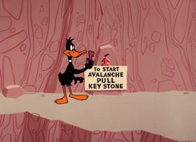 Screenshots from the 1963 Warner Bros. cartoon The Million Hare