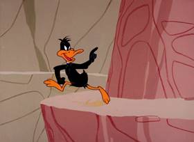 Screenshots from the 1963 Warner Bros. cartoon The Million Hare