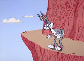 Screenshots from the 1963 Warner Bros. cartoon The Million Hare