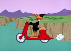 Screenshots from the 1963 Warner Bros. cartoon The Million Hare