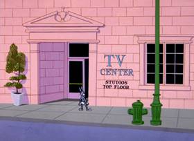 Screenshots from the 1963 Warner Bros. cartoon The Million Hare