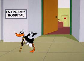 Screenshots from the 1963 Warner Bros. cartoon The Million Hare