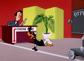 Screenshots from the 1963 Warner Bros. cartoon The Million Hare