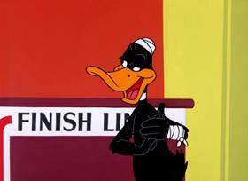 Screenshots from the 1963 Warner Bros. cartoon The Million Hare