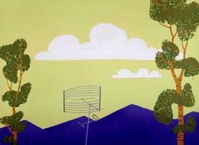 Screenshots from the 1963 Warner Bros. cartoon The Million Hare