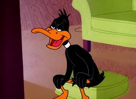 Screenshots from the 1963 Warner Bros. cartoon The Million Hare