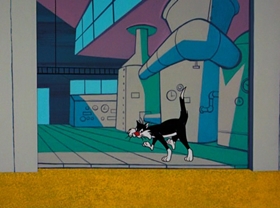 Screenshots from the 1963 Warner Bros. cartoon Chili Weather