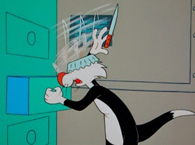 Screenshots from the 1963 Warner Bros. cartoon Chili Weather