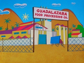 Screenshots from the 1963 Warner Bros. cartoon Chili Weather