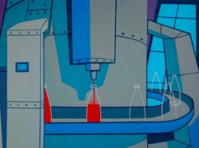 Screenshots from the 1963 Warner Bros. cartoon Chili Weather