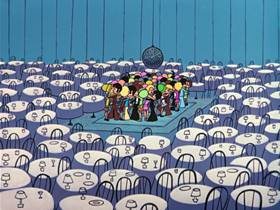 Screenshots from the 1963 Warner Bros. cartoon The Unmentionables