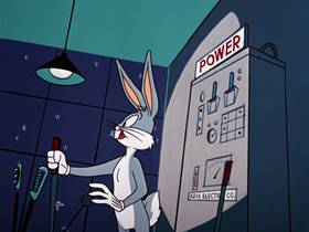 Screenshots from the 1963 Warner Bros. cartoon The Unmentionables