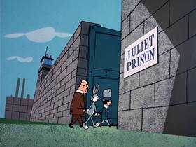 Screenshots from the 1963 Warner Bros. cartoon The Unmentionables