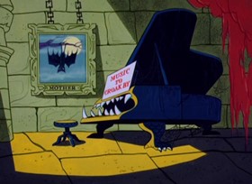 Screenshots from the 1963 Warner Bros. cartoon Transylvania 6-5000