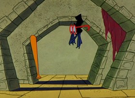 Screenshots from the 1963 Warner Bros. cartoon Transylvania 6-5000