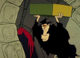 Screenshots from the 1963 Warner Bros. cartoon Transylvania 6-5000