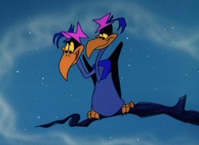 Screenshots from the 1963 Warner Bros. cartoon Transylvania 6-5000