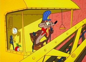 Screenshots from the 1963 Warner Bros. cartoon To Beep or Not To Beep