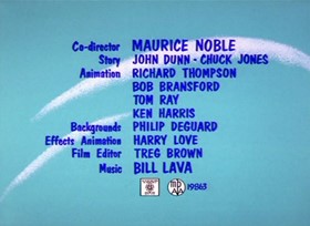 Screenshots from the 1963 Warner Bros. cartoon To Beep or Not To Beep