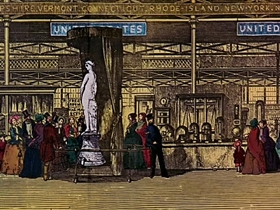 Screenshots from the 1964 Disney cartoon Disneyland Goes to the World