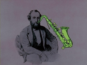 Screenshots from the 1964 Disney cartoon Disneyland Goes to the World