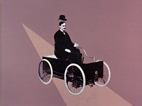 Screenshots from the 1964 Disney cartoon Disneyland Goes to the World