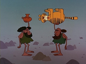 Screenshots from the 1964 Disney cartoon Disneyland Goes to the World