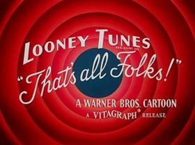 Screenshots from the 1964 Warner Bros. cartoon A Message to Gracias