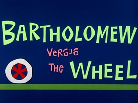 Screenshots from the 1964 Warner Bros. cartoon Bartholomew Versus the Wheel
