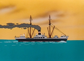 Screenshots from the 1964 Warner Bros. cartoon Freudy Cat