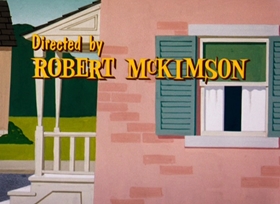 Screenshots from the 1964 Warner Bros. cartoon Freudy Cat