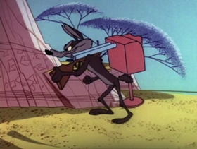 Screenshots from the 1964 Warner Bros. cartoon War and Pieces