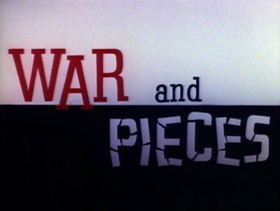 Screenshots from the 1964 Warner Bros. cartoon War and Pieces