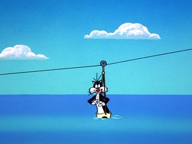 Screenshots from the 1964 Warner Bros. cartoon Hawaiian Aye Aye