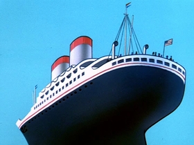 Screenshots from the 1964 Warner Bros. cartoon Hawaiian Aye Aye