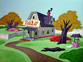 Screenshots from the 1964 Warner Bros. cartoon False Hare