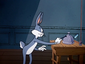 Screenshots from the 1964 Warner Bros. cartoon False Hare